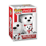 Funko POP! Ad Icons Coca-Cola Polar Bear with Cub Figure #241!