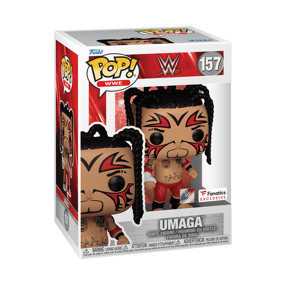 Funko Pop! WWE Umaga Wrestling Exclusive Figure #157!