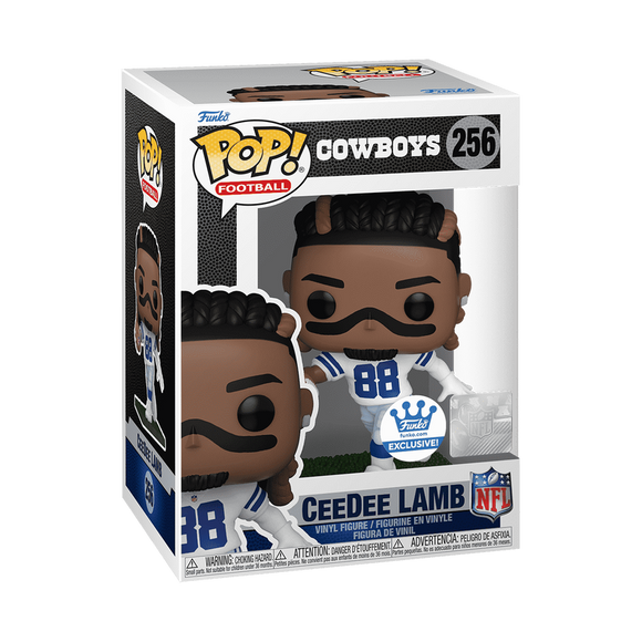 Funko POP! NFL Football CeeDee Lamb Dallas Cowboys Exclusive Figure #256!