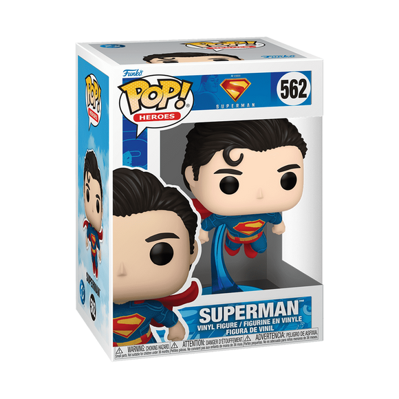 Funko POP! DC Super Heroes Superman Flying Figure #562!