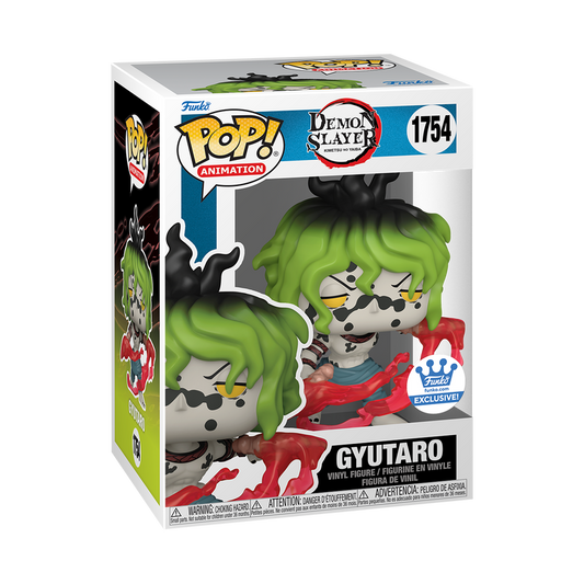 Funko POP! Anime Demon Slayer Gyutaro Blood Attack Exclusive #1754!
