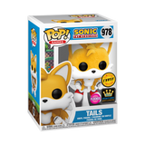 Funko Pop! Sonic The Hedgehog Tails Specialty Series Flocked Chase #978!