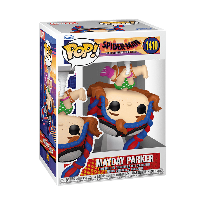 Funko POP! Marvel Spider-Man Across The Spiderverse Mayday Parker #1410!