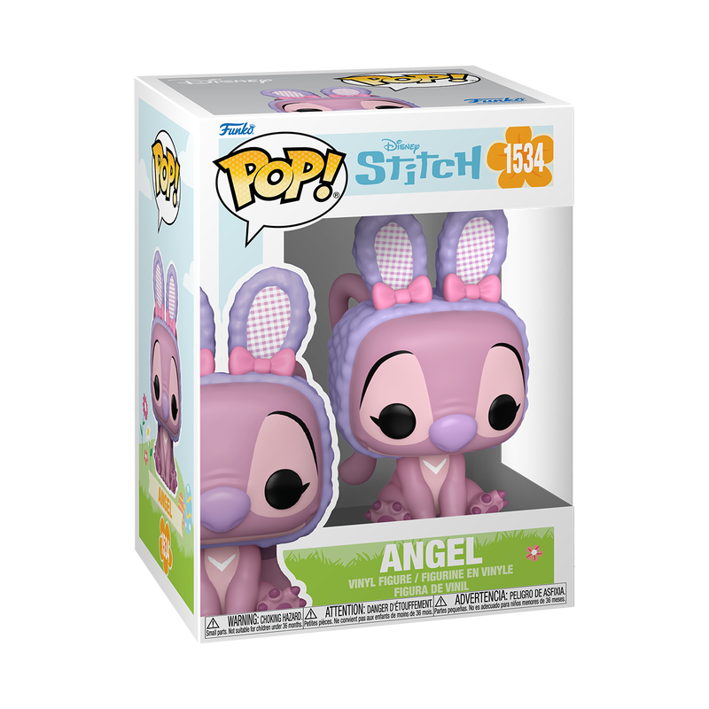 Funko POP! Disney Lilo & Stitch - Angel Easter Bunny Figure #1534
