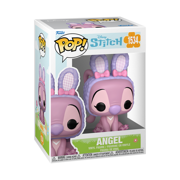 Funko POP! Disney Lilo & Stitch - Angel Easter Bunny Figure #1534