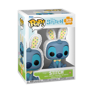 Funko POP! Disney Lilo & Stitch - Stitch Easter Bunny Figure #1533!