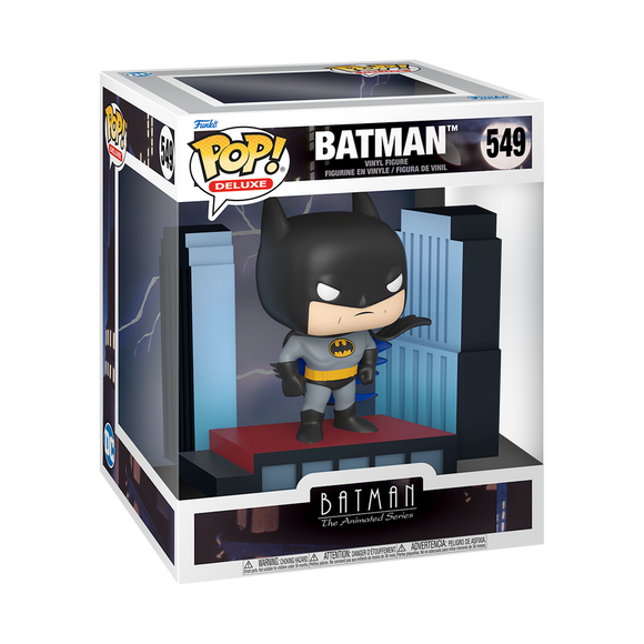 Funko Pop! Deluxe DC Comics Batman the Animated Series - Batman on Rooftop #549
