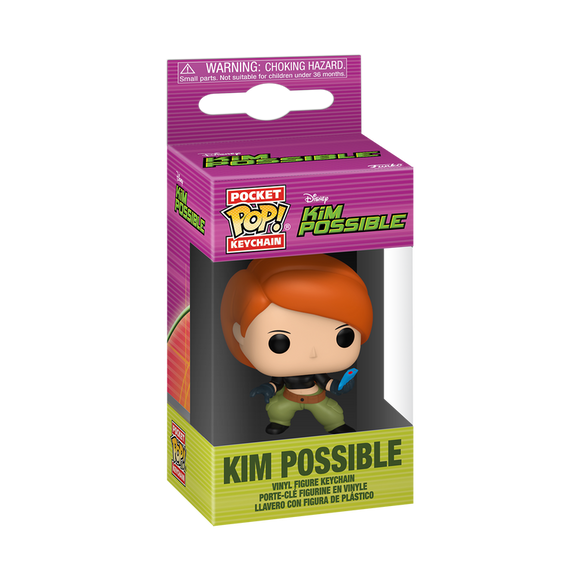 Funko Pocket Pop! Keychain Kim Possible Mini Figure!