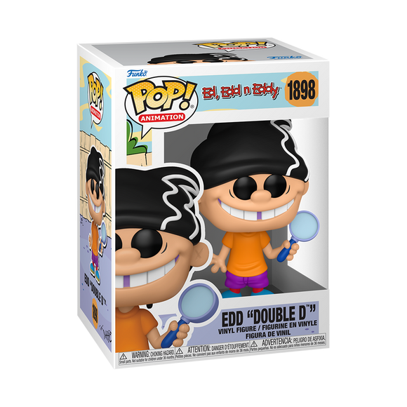 Funko Pop! Cartoon Network Ed, Edd and Eddy - Double D Figure #1898
