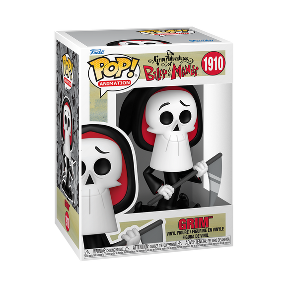 Funko Pop! Cartoon Network The Grim Adventures of Bill and Mandy - Grim Figure #1910