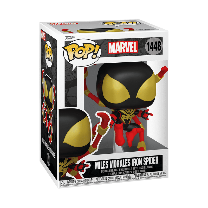 Funko POP! Marvel Spider-Man - Miles Morales Iron Spider Figure #1448
