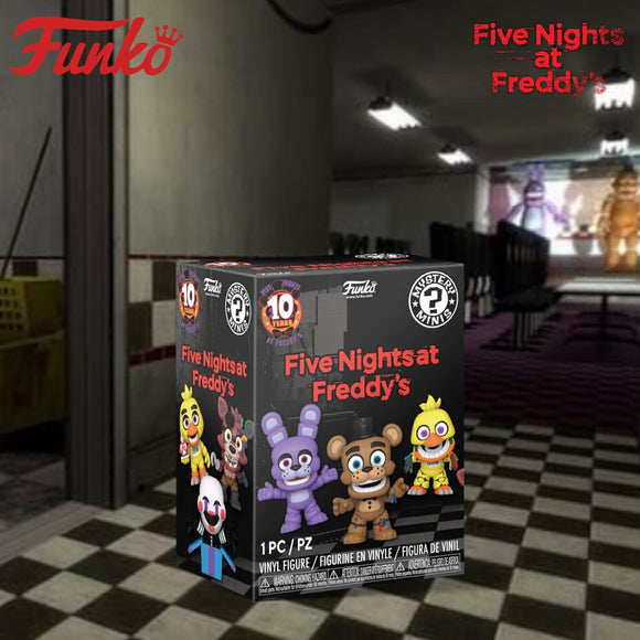 Funko Mystery Mini’s FNAF Five Nights At Freddy’s 10 Year Anniversary