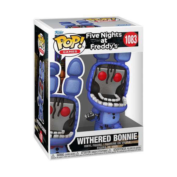 Funko POP! FNAF Five Nights At Freddy’s Withered Bonnie Figure #1083!