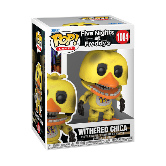Funko POP! FNAF Five Nights At Freddy’s Withered Chica Figure #1084