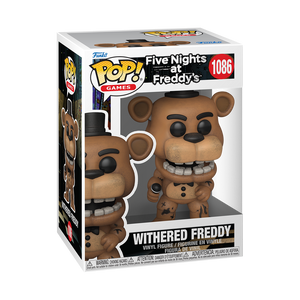 Funko POP! FNAF Five Nights At Freddy’s Withered Freddy Fazbear Figure #1086!