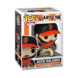 Funko Pop! MLB Justin Verlander San Francisco Giants Baseball Figure #108!