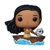 Funko POP! Plus Disney Pocahontas in Canoe with Meeko Figure #1579!