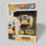Funko POP! Anime Naruto Jiraiya Glow in the Dark Exclusive Figure #1481!