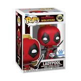 Funko POP! Marvel Deadpool & Wolverine Ladypool Diamond Exclusive Figure #1404