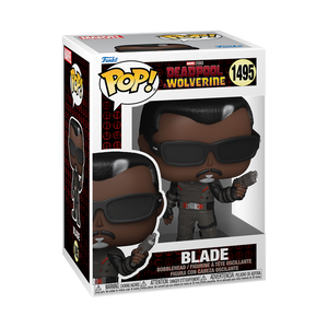 Funko POP! Marvel Deadpool & Wolverine Blade with Gun Figure #1495