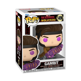 Funko POP! Marvel Deadpool & Wolverine Gambit with Charged Cards #1496