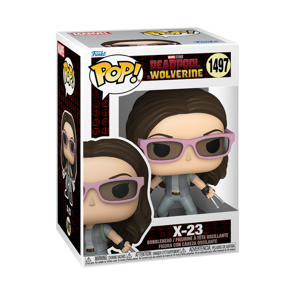 Funko POP! Marvel Deadpool & Wolverine X-23 with Sunglasses #1497