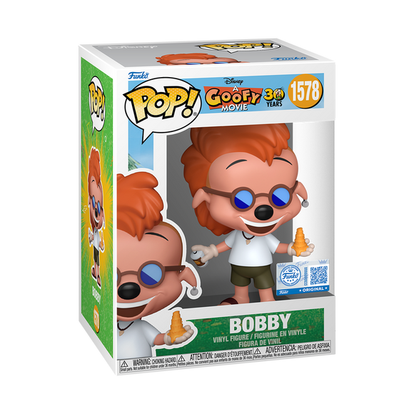 Funko POP! Disney A Goofy Movie Bobby Zimuruski Exclusive Figure #1578