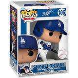 Funko Pop! MLB Shohei Ohtani LA Dodgers Baseball Figure #106!