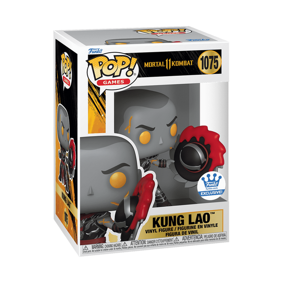 Funko POP! Video Games Mortal Kombat 11 Kung Lao Fatality Figure #1075!