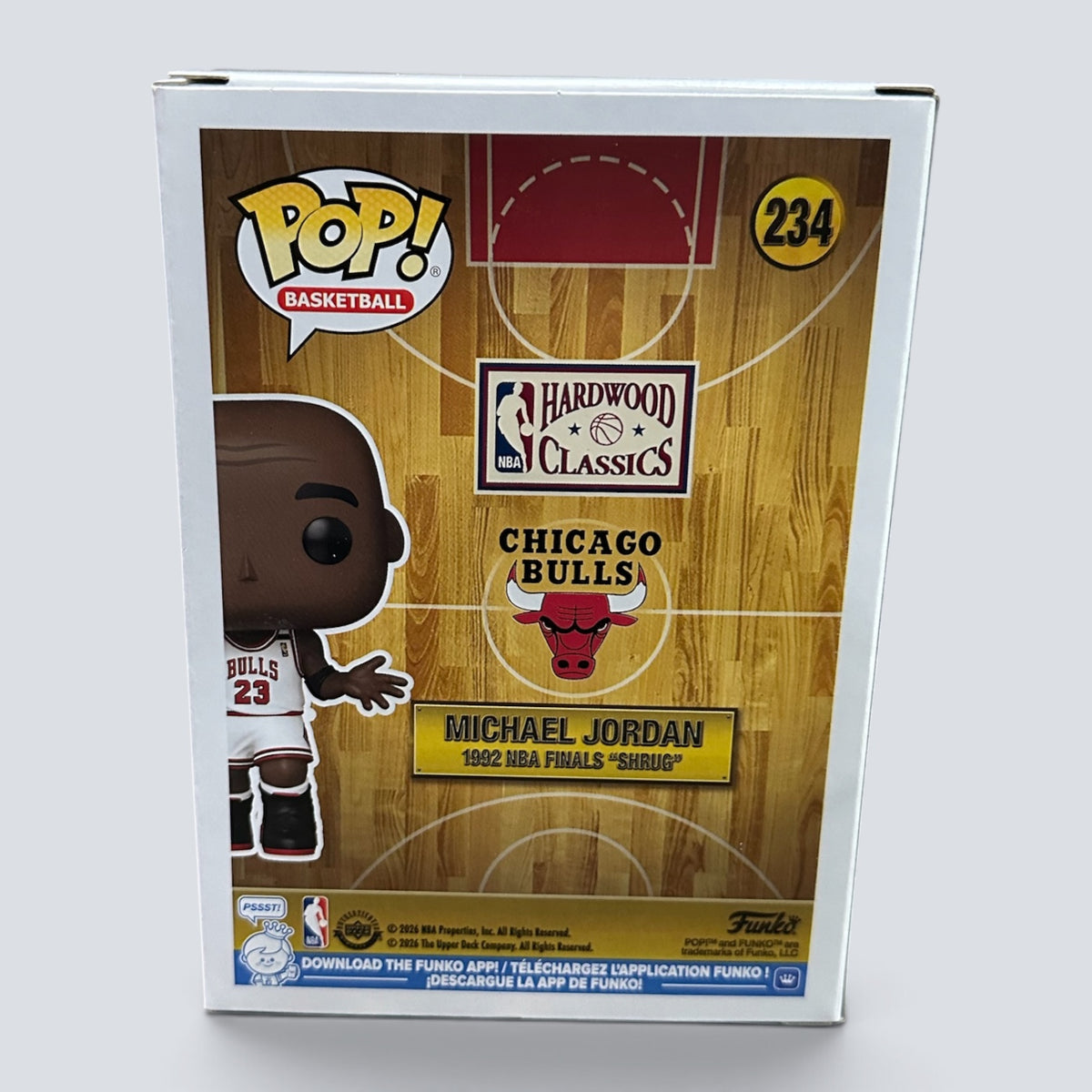 Funko POP! NBA Legends Michael Jordan Shrug Chicago Bulls Figure #234!