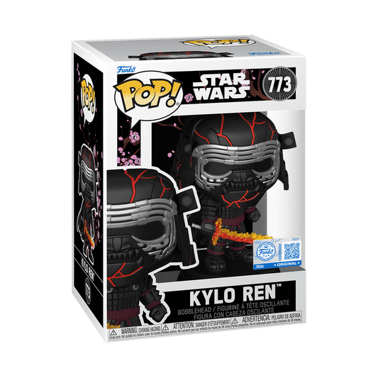 Funko POP! Star Wars Kylo Ren Samurai Impressions Exclusive Figure #773!