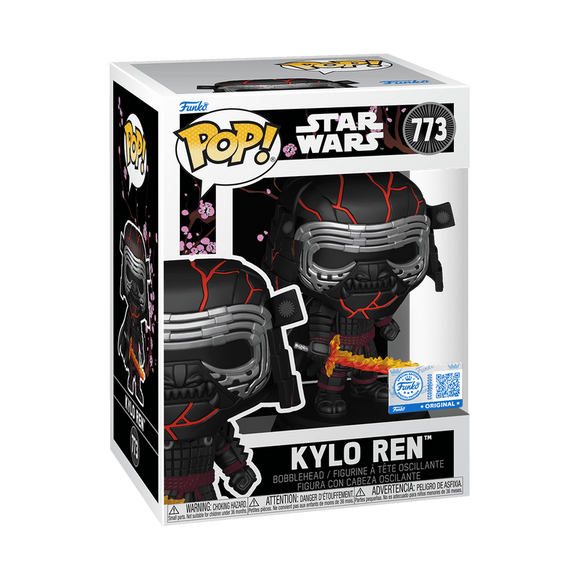 Funko POP! Star Wars Kylo Ren Samurai Impressions Exclusive Figure #773!