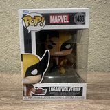 Funko POP! Marvel Split Logan Wolverine Figure #1433!