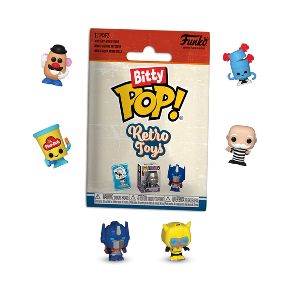 Funko Bitty POP! Retro Toy Mystery Singles!