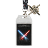 Star Wars Obi-Wan Kenobi Lanyard With Charm Card Holder and Sticker