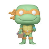 Funko POP! TMNT Michelangelo with Easter Basket Teenage Mutant Ninja Turtles #1668!