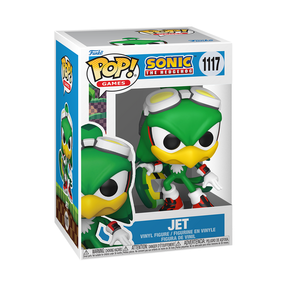 Funko Pop! Games Sonic - Jet the Hawk Figure #1117