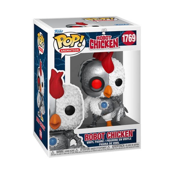 Funko Pop! Cartoon Network Adult Swim Robot Chicken Figure #1769!