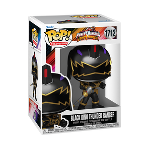Funko POP! Power Rangers Black Dino Thunder Ranger Figure #1712
