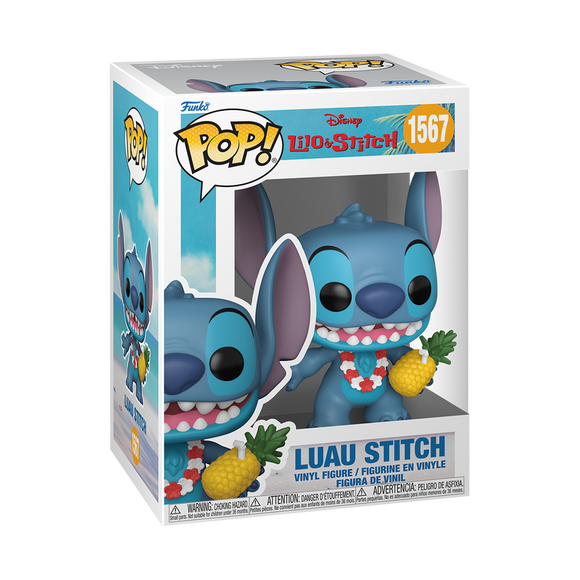 Funko POP! Disney - Lilo & Stitch - Luau Stitch with Pineapple Figure #1567