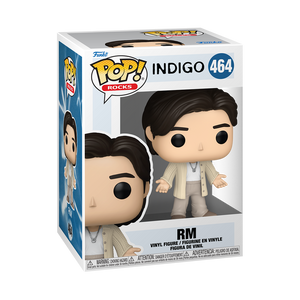 Funko POP! Rocks BTS RM Indigo Wildflower Figure #464!