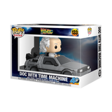 Funko Pop! Rides Back to the Future Doc with Time Machine #133!