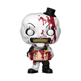 Funko POP! Horror Terrifier Art The Clown With Candy Filled Head Figure #1796!