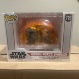 Funko POP! Star Wars The Mandalorian Grogu Usong Force Barrier #719!