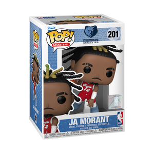 Funko POP! NBA 2024 City Edition Ja Morant Memphis Grizzlies Figure #201!