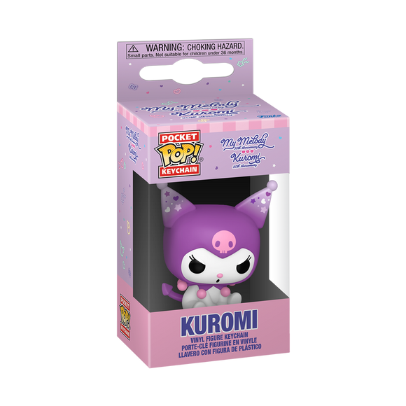 Funko Pocket Pop! Sanrio Hello Kitty Kuromi 20th Anniversary Keychain