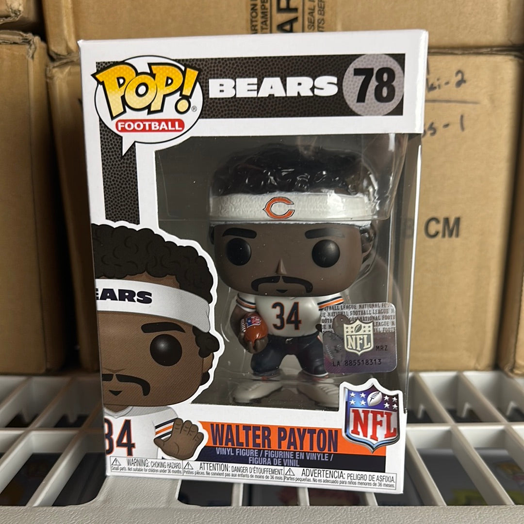 Funko POP! NFL Football Walter Payton Chicago Bears Figure #78!