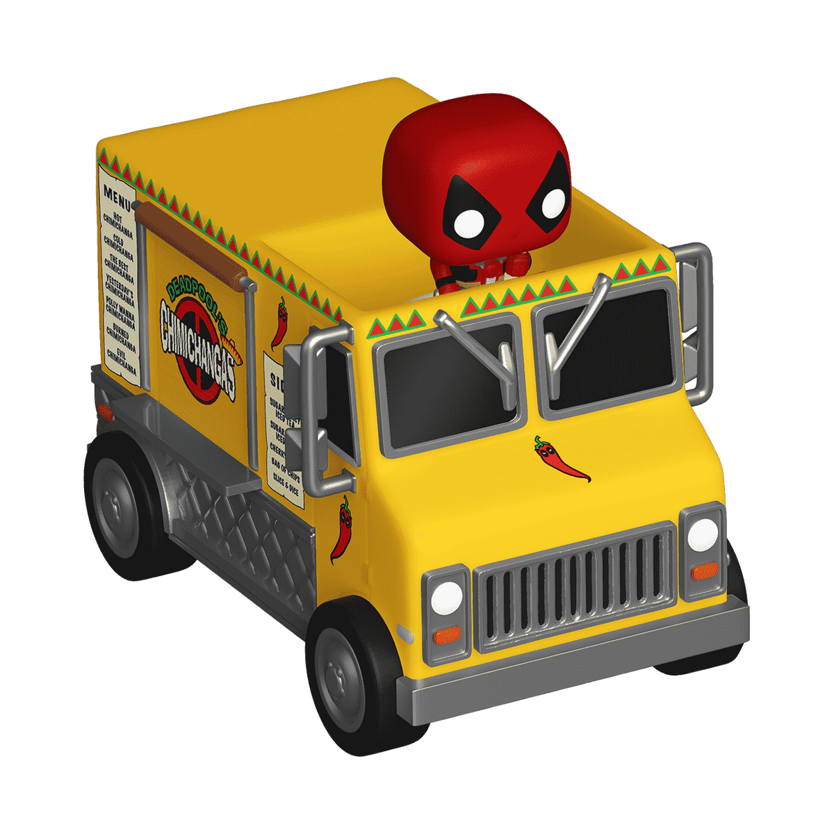 Funko Bitty POP! Rides Marvel Deadpool's Chimichanga Truck