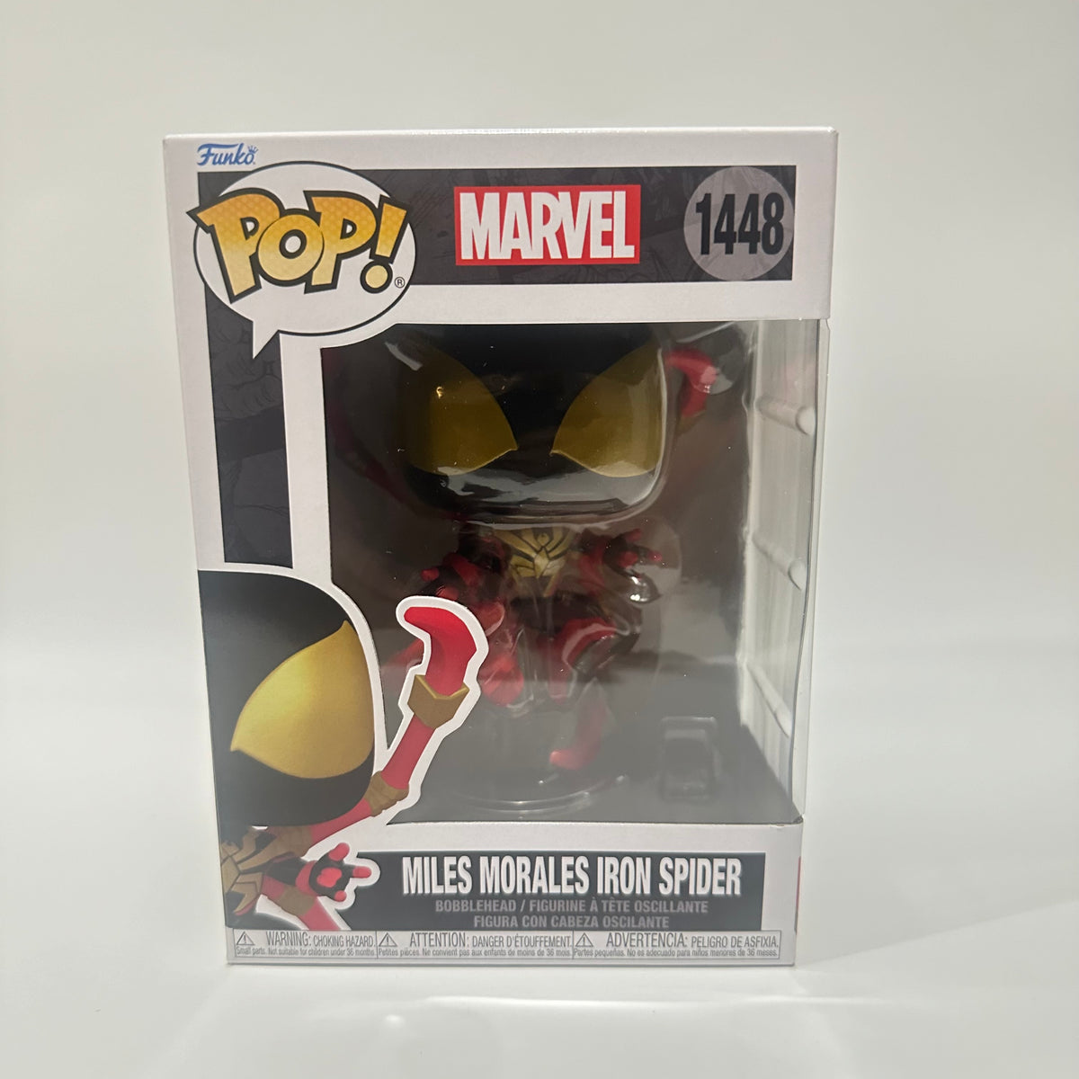 Funko POP! Marvel Spider-Man - Miles Morales Iron Spider Figure #1448