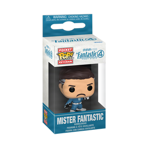 Funko Pocket Pop! Keychain Marvel Fantastic Four Mr Fantastic Mini Figure